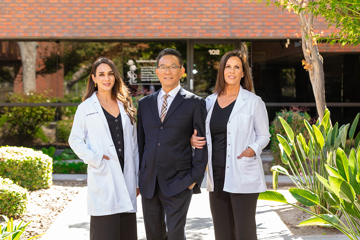 Dr. Chin, Ali, and Shannon